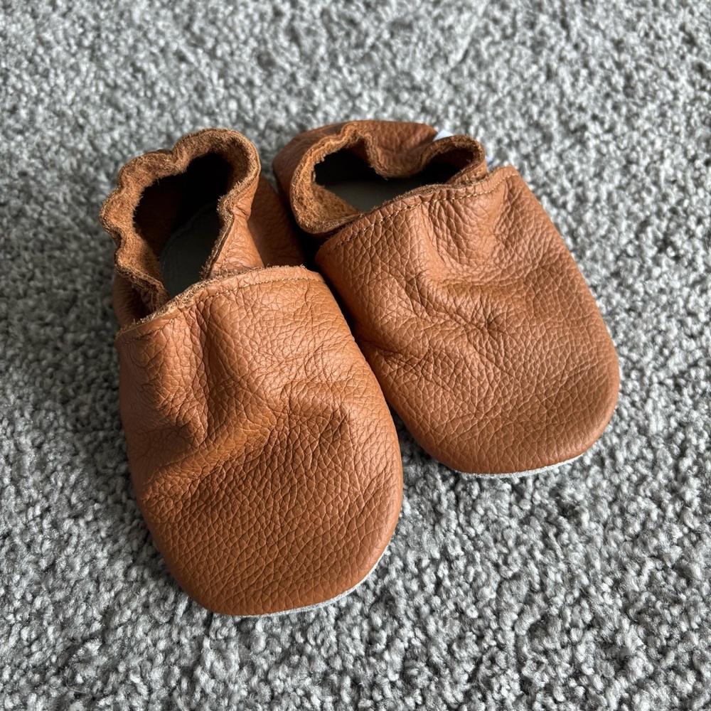 Mejale Baby Infant Toddler Shoes Slip-on Moccasins